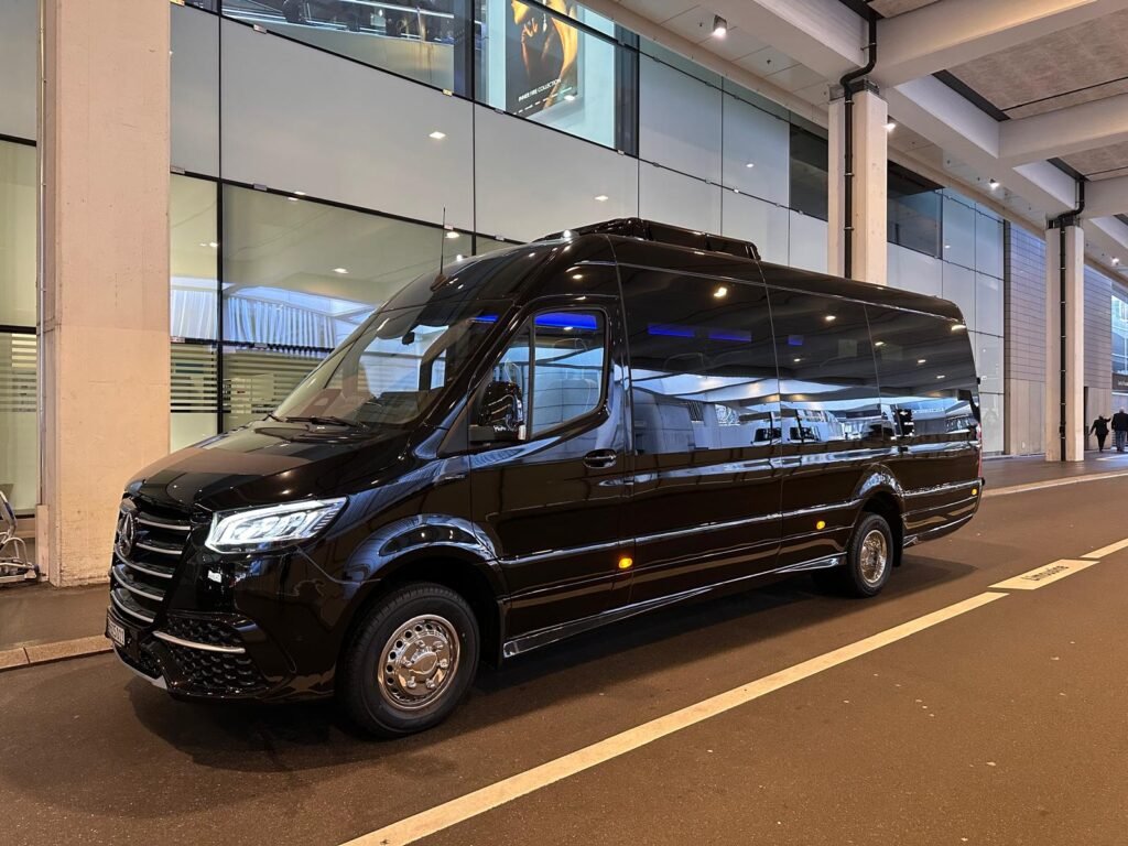 Executive airport transfer Schiphol luxury Mercedes-Benz chauffeur waiting at Amsterdam Airport