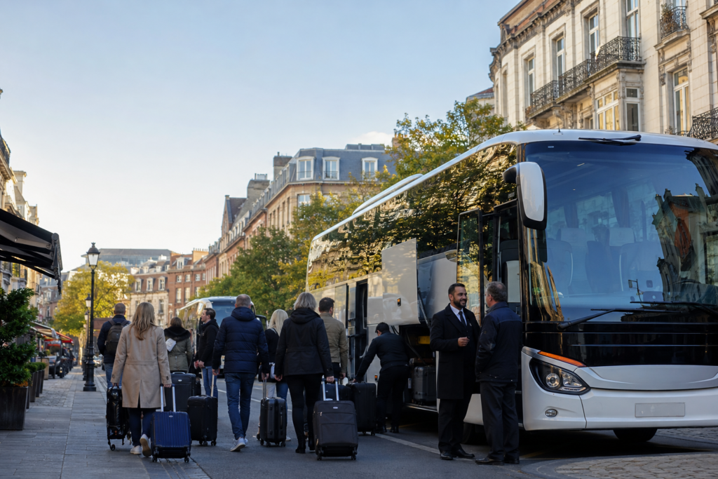 Long-distance transfer to the Netherlands with a professional chauffeur for airport pickups and group travel | Tour Passion