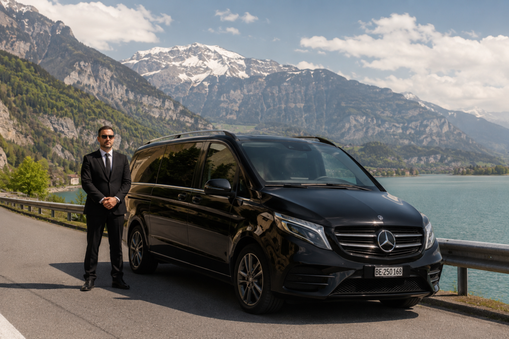 Chauffeur voor diplomaten in Moldavië met een luxe executive auto voor luchthaventransfers en zakelijk vervoer in Chișinău